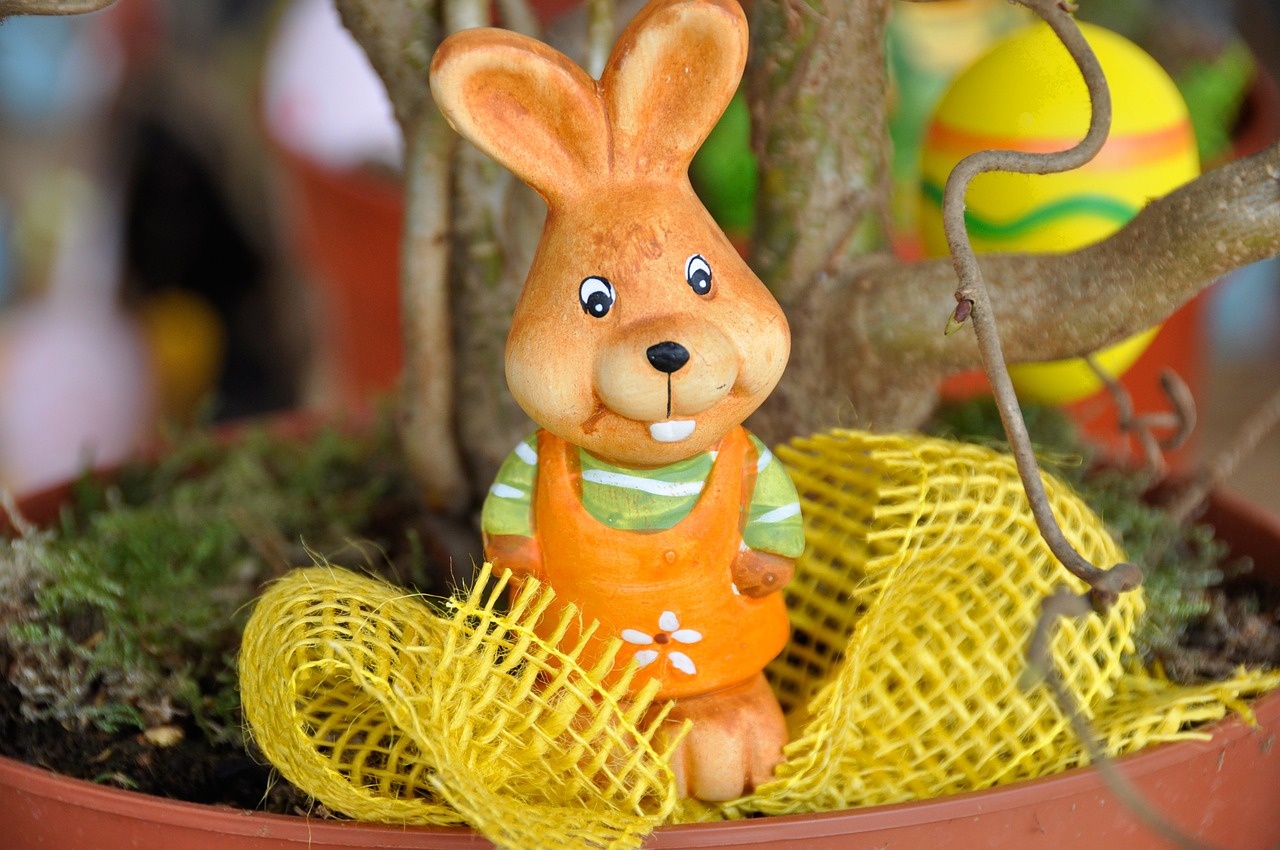 easter hare easter bunny free photo