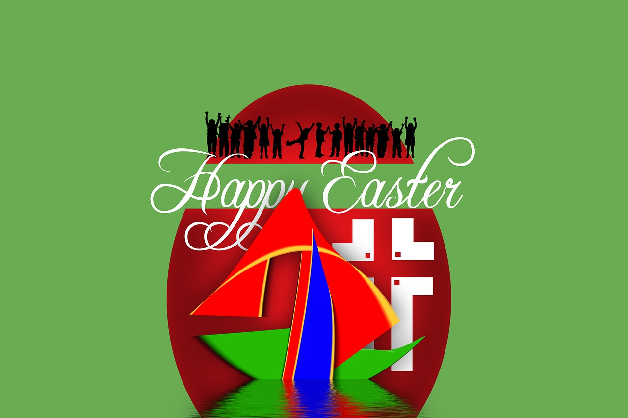 easter egg colorful free photo