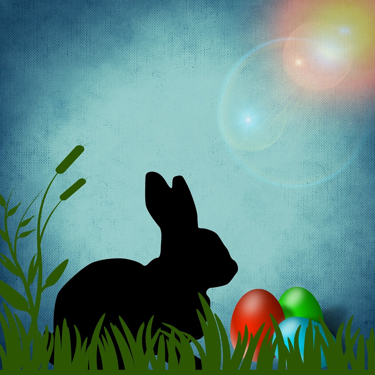 easter hare egg free photo
