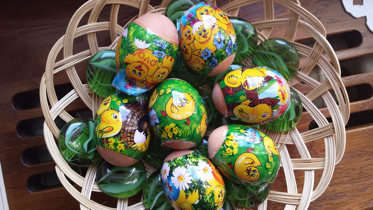 easter eggs spring free photo