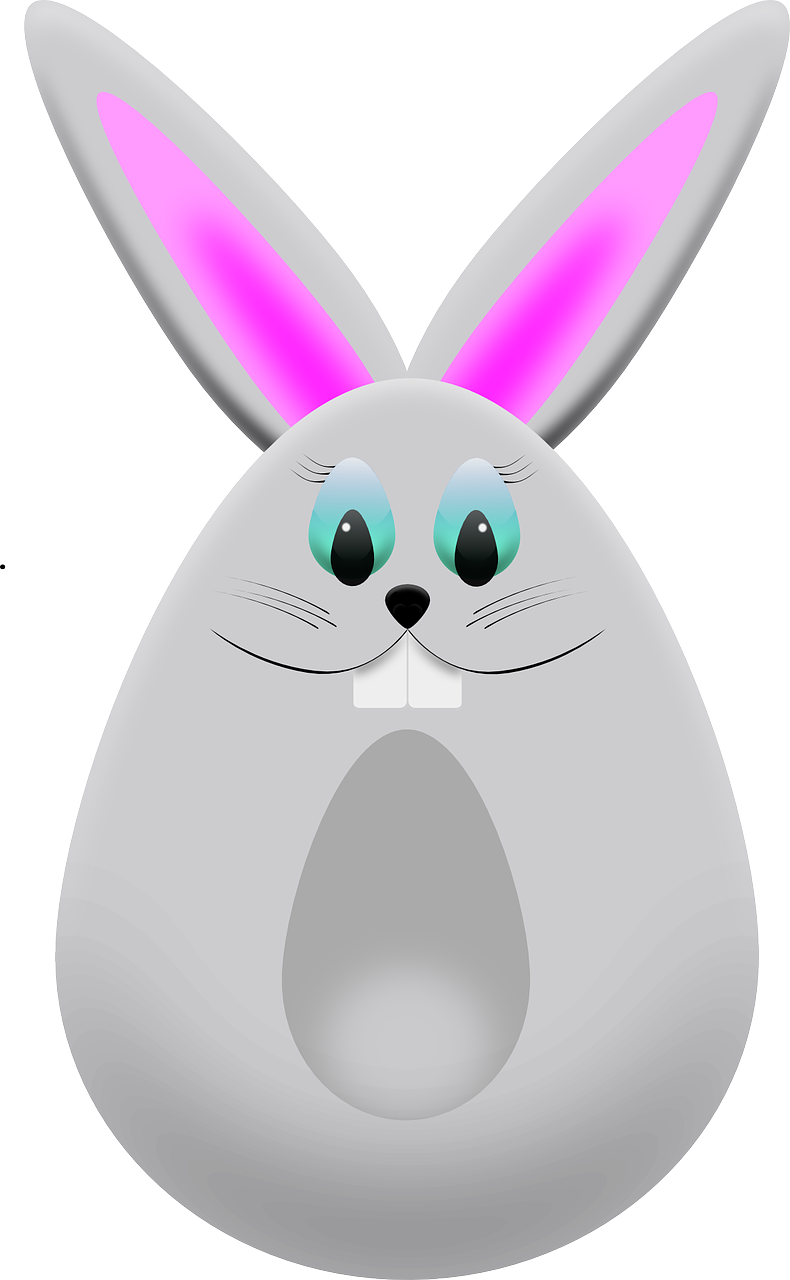 easter bunny rabbit cute free photo