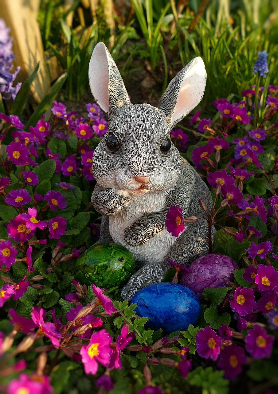 easter bunny figure easter free photo