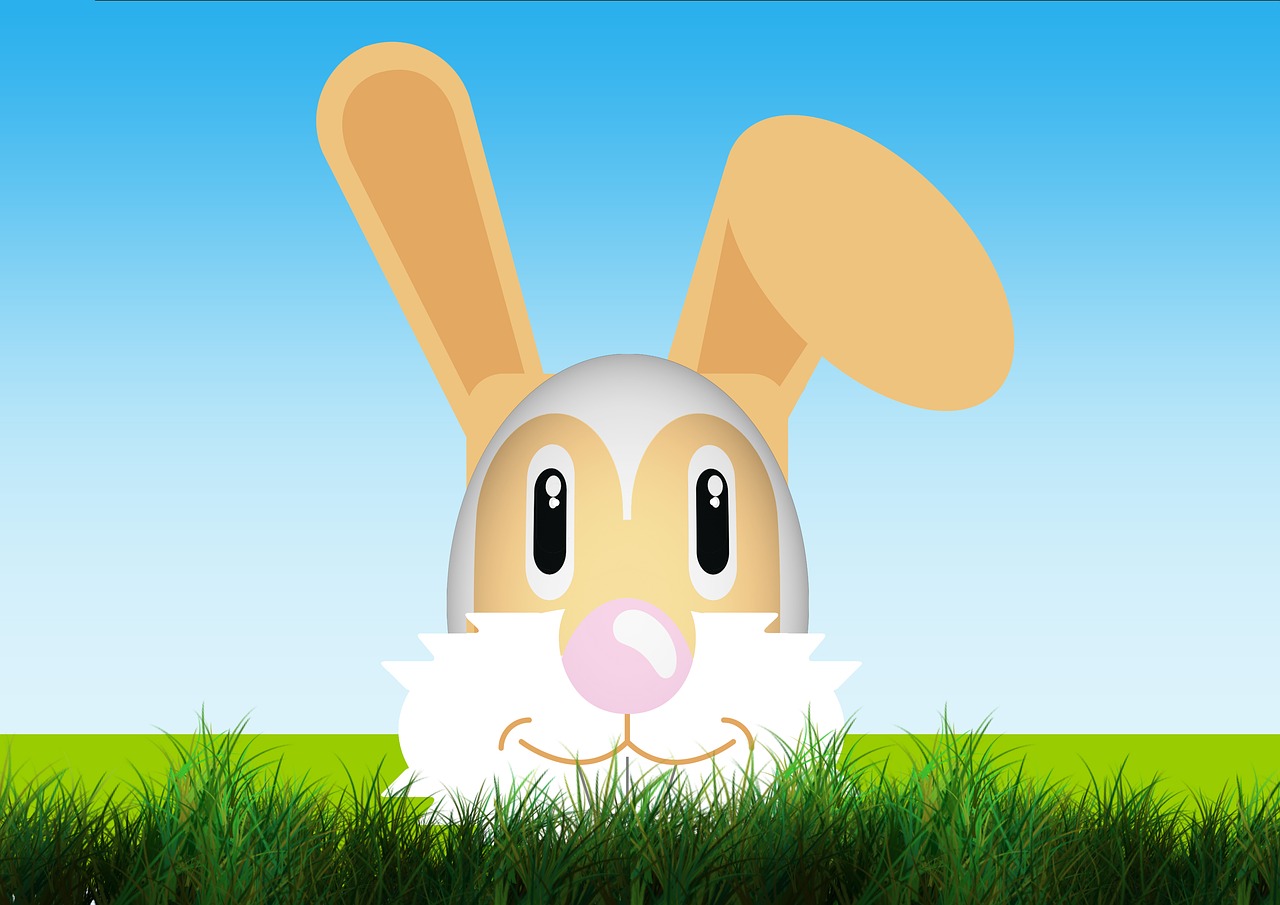 easter bunny easter cartoon free photo