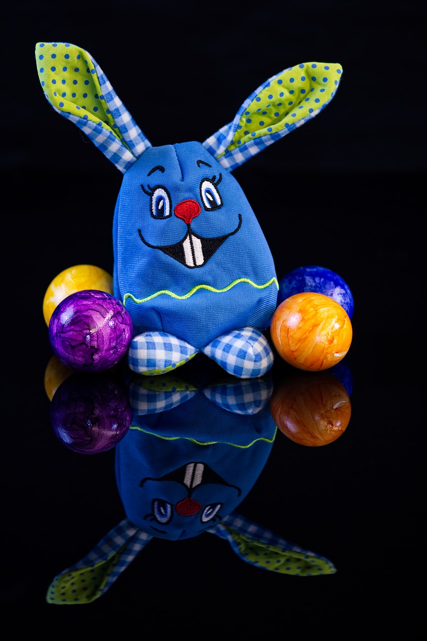 easter bunny  easter eggs  easter free photo