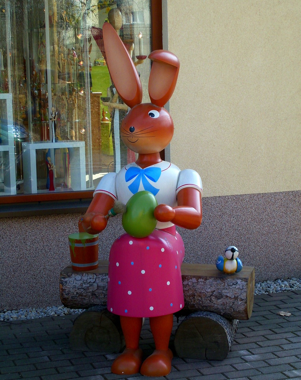 easter bunny figure hare free photo