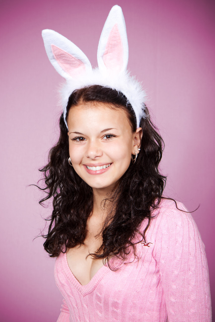 bunny costume cute free photo