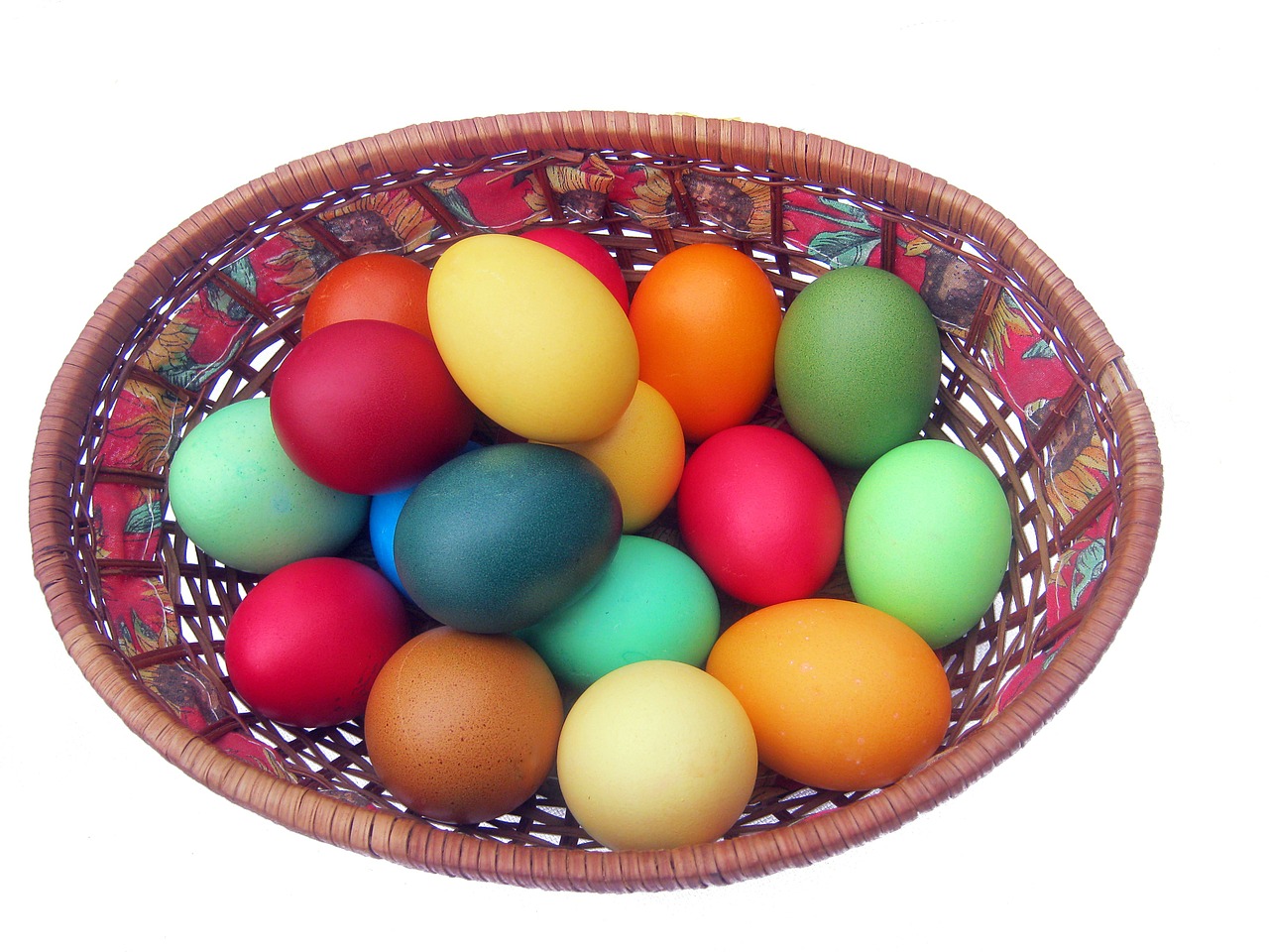 easter eggs colorful easter free photo
