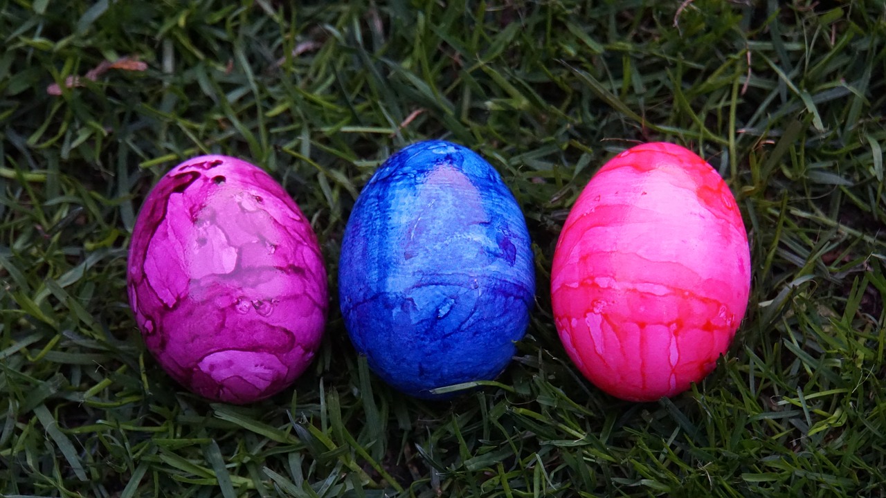 easter eggs  colorful  easter free photo