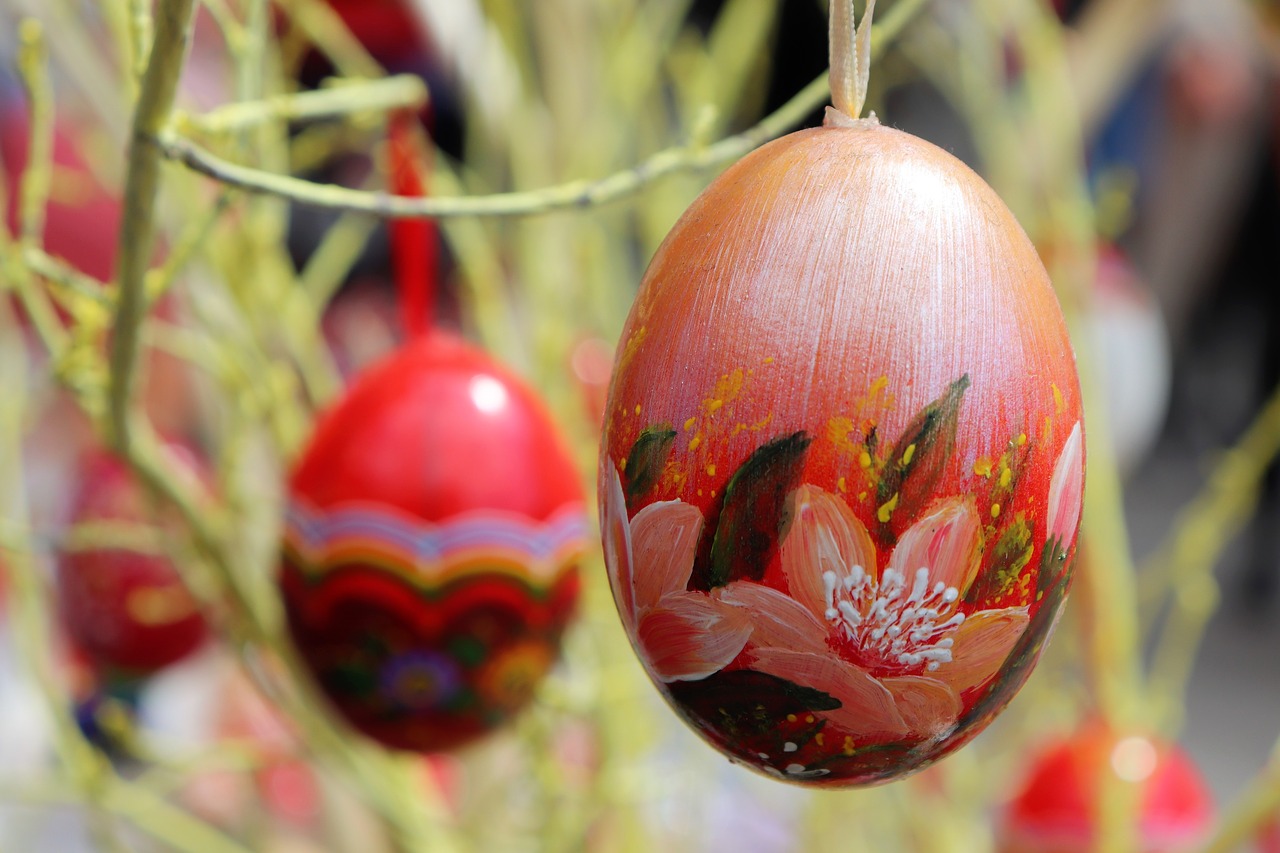 easter eggs  colorful  decoration free photo