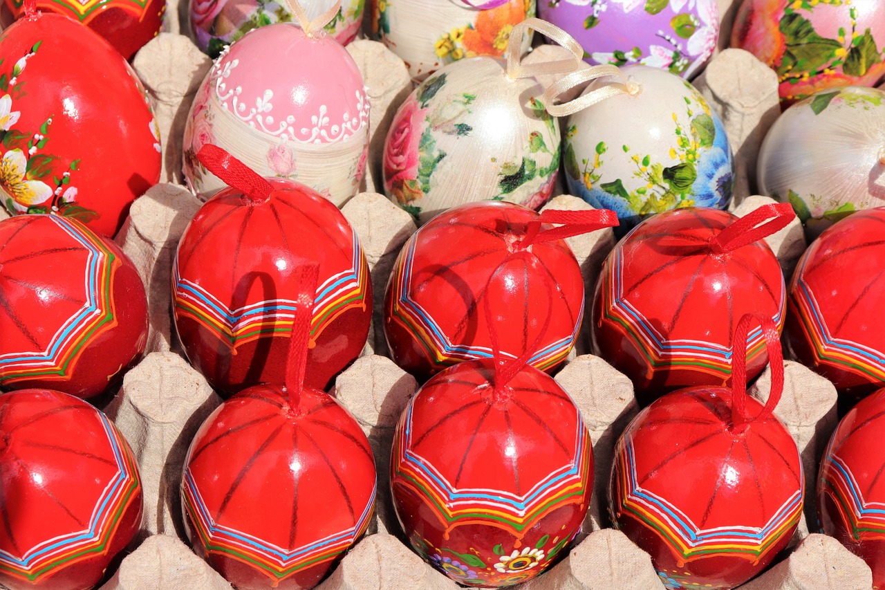 easter eggs  colorful  decoration free photo