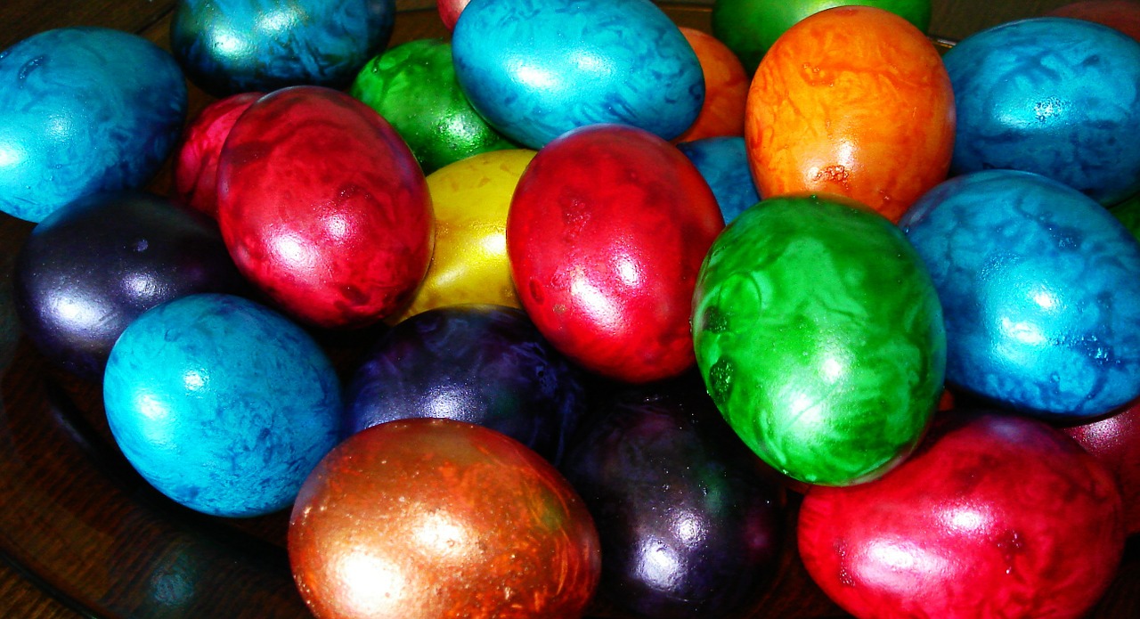 easter eggs easter eggs free photo