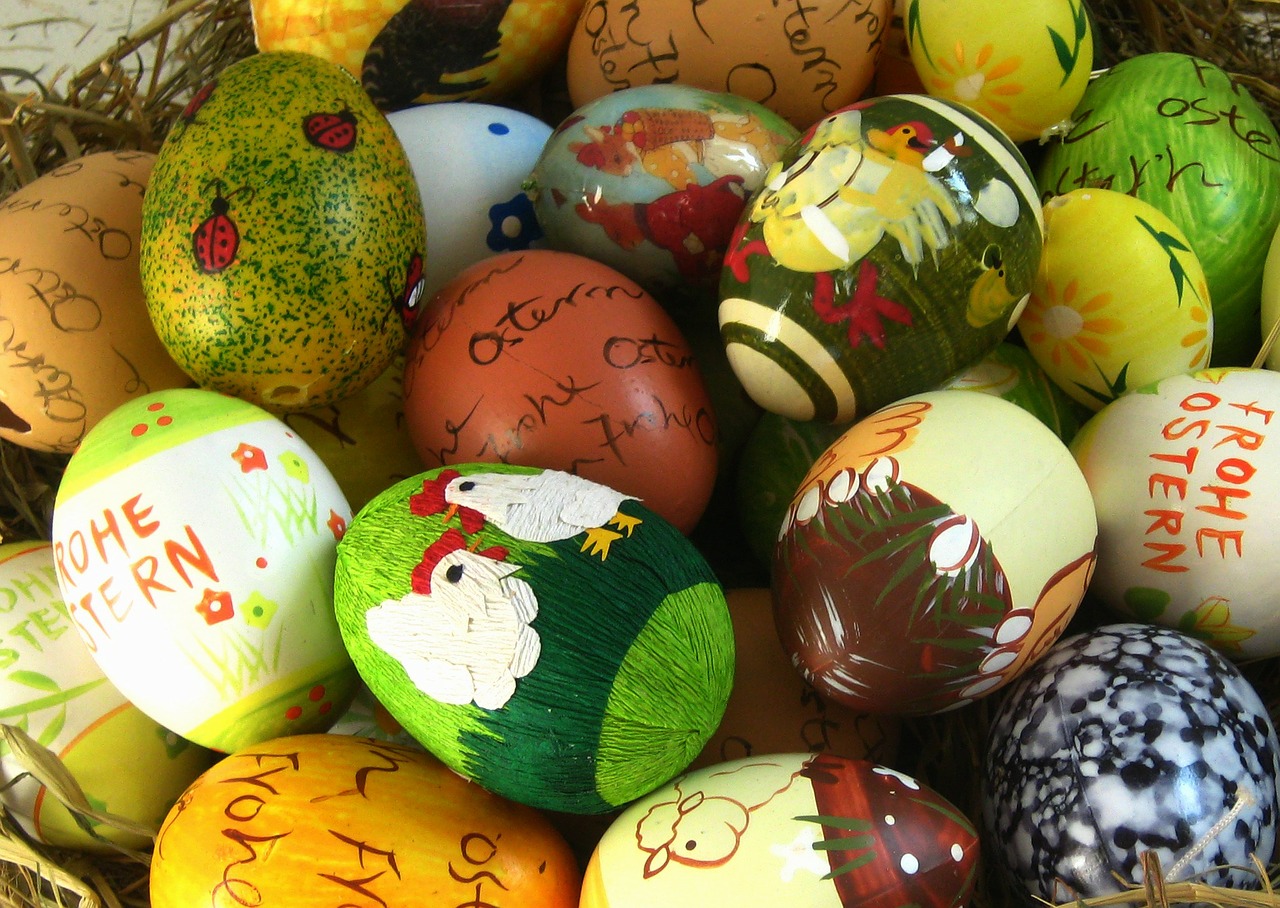 easter eggs easter paint free photo