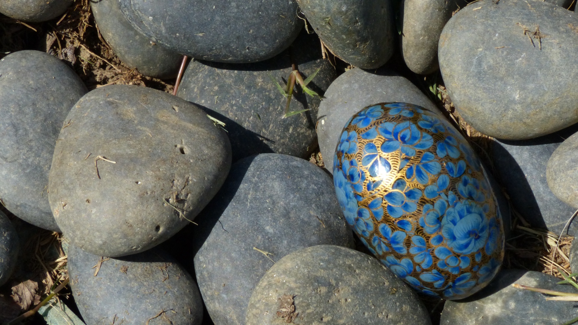 egg stone zen free photo