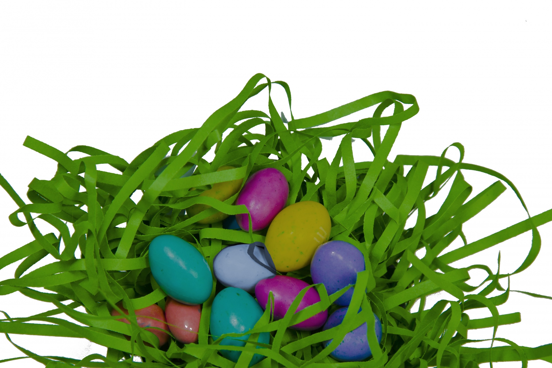 easter eggs grass free photo