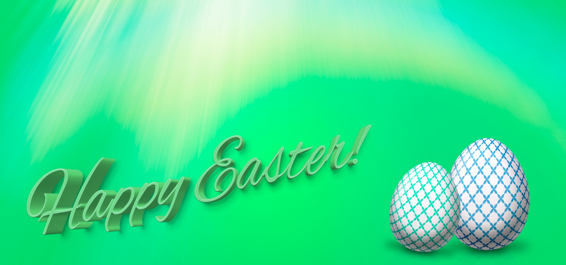 easter eggs greeting free photo