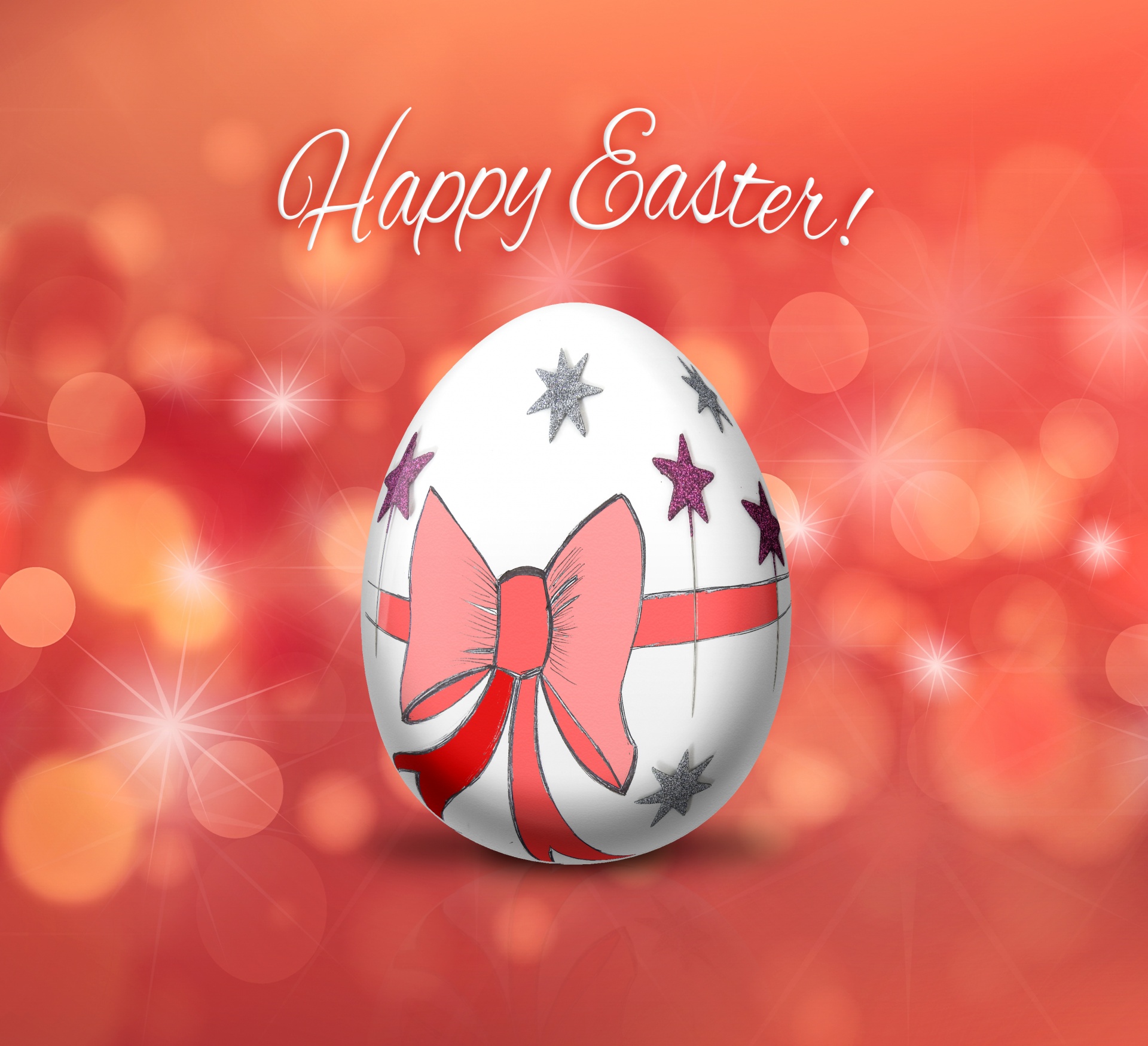 easter eggs greeting free photo