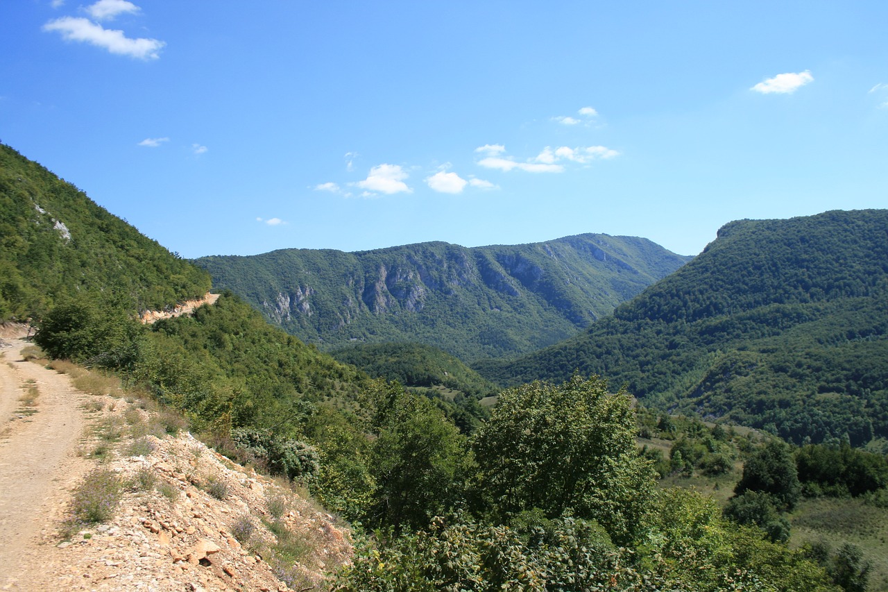 eastern bosnia mountains free photo