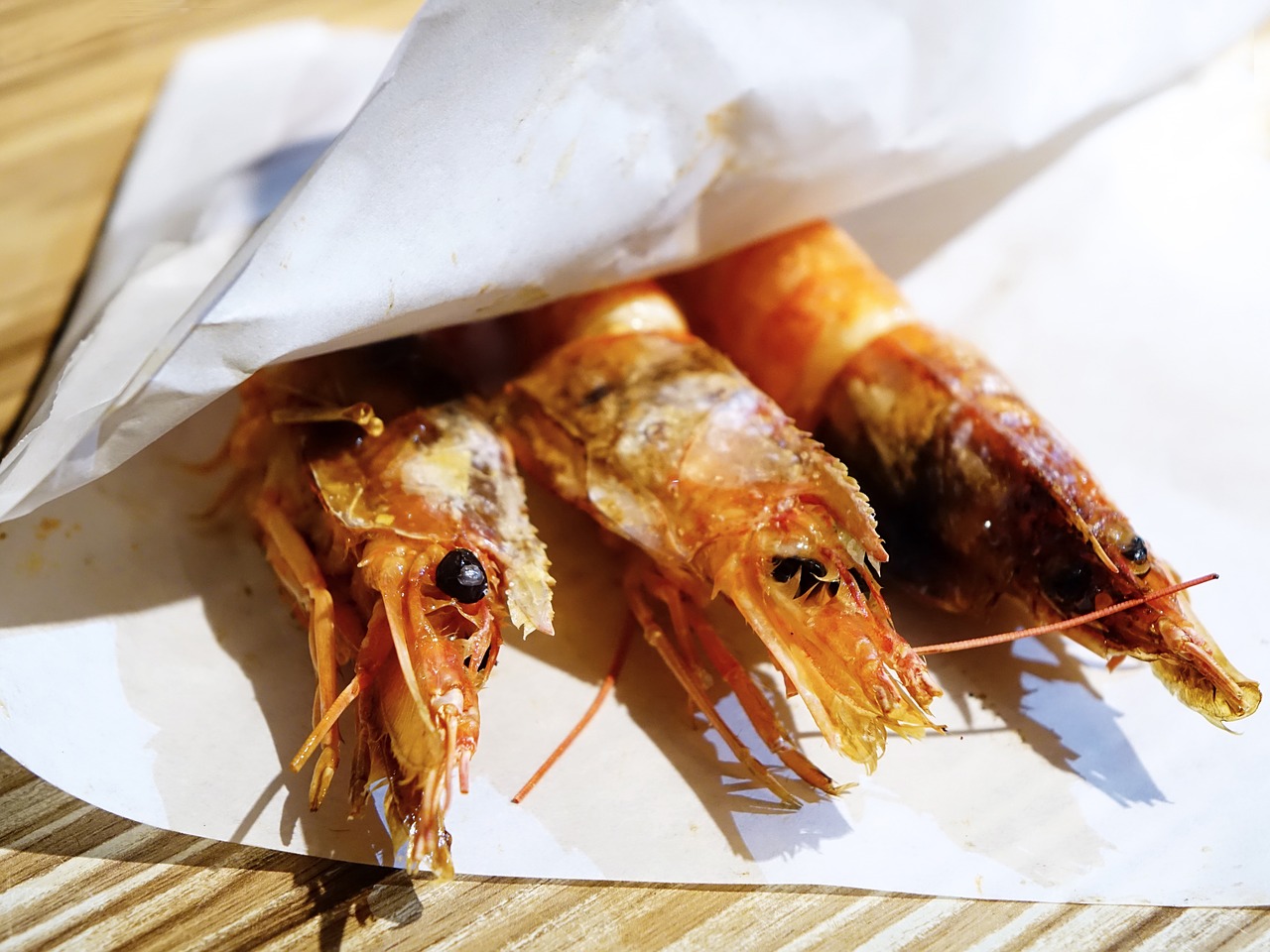 ebi no shioyaki japanese prawn free photo