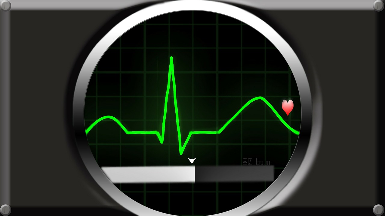 ecg bless you pulse free photo
