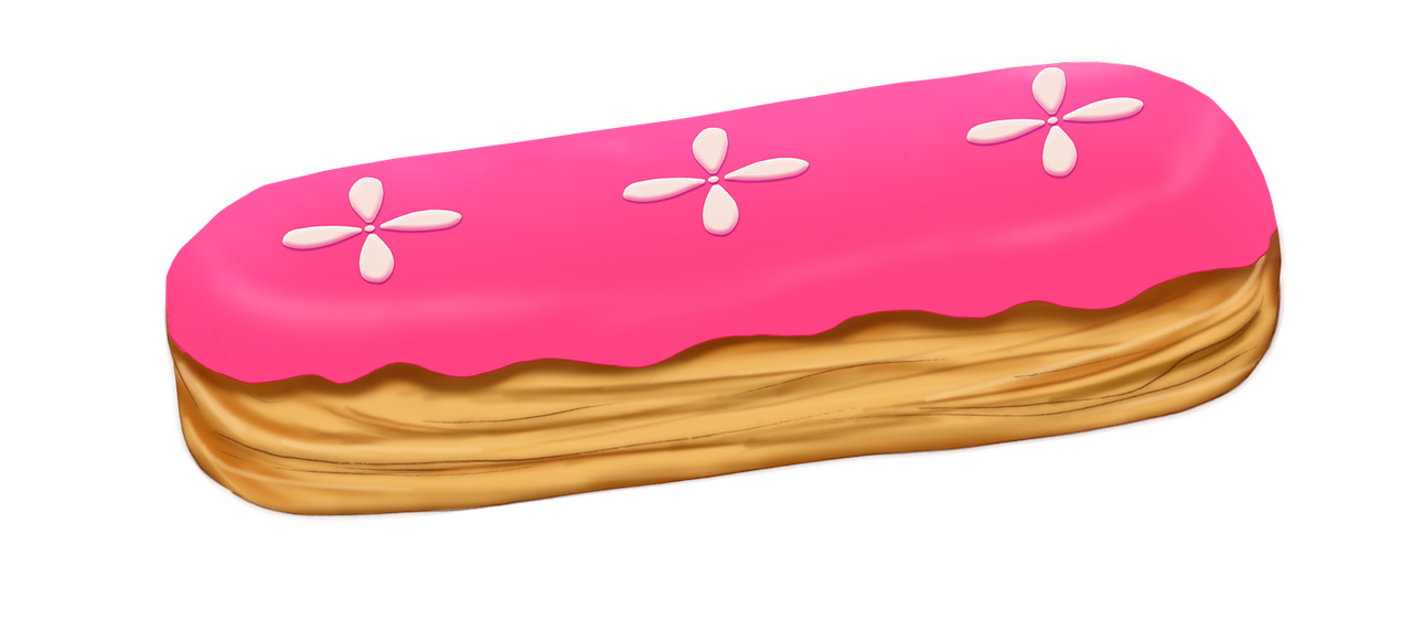 eclairs sweets bakery free photo