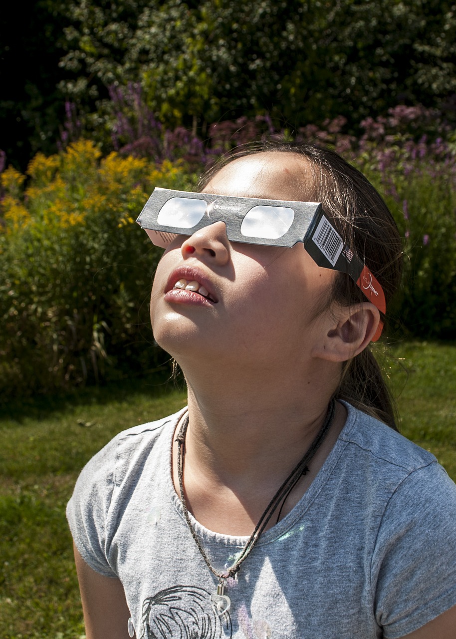 eclipse kids eye protection free photo