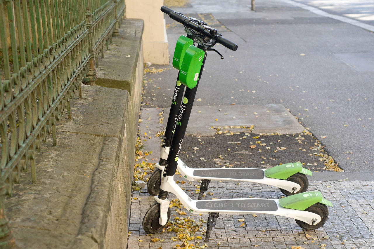 ecology  city  scooter free photo