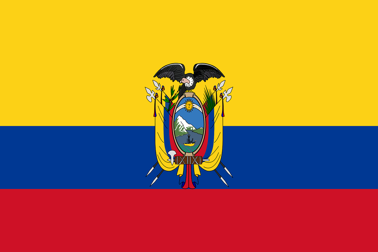 ecuador flag national flag free photo