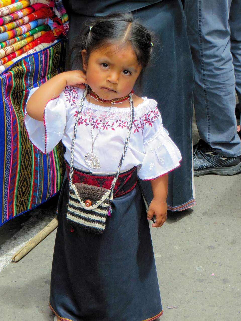 ecuador child peasant free photo