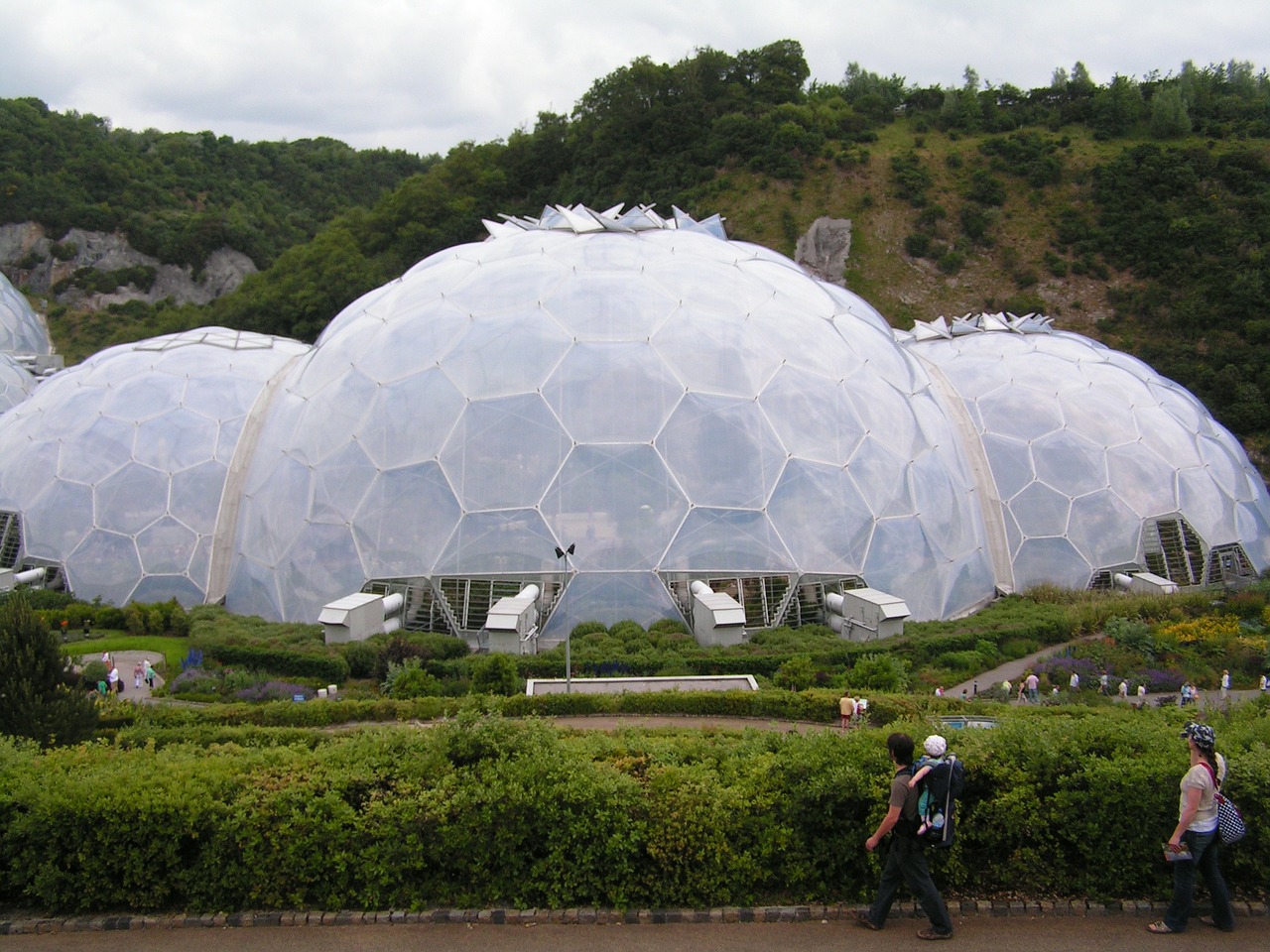 eden project cornwall england free photo
