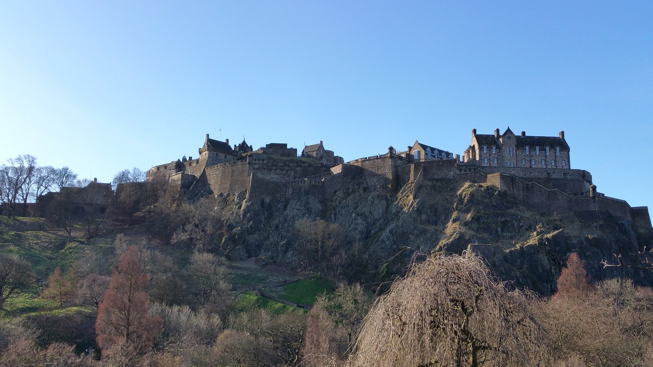 edinburgh scotland castle free photo