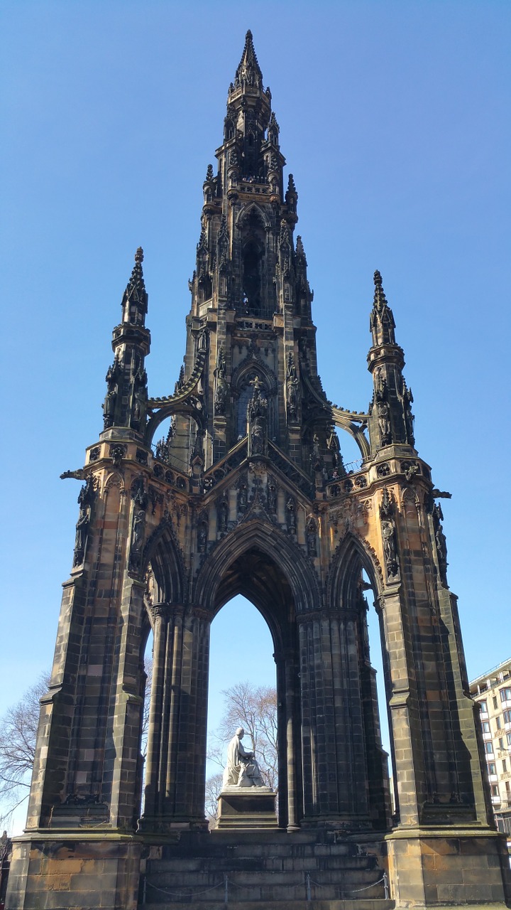 edinburgh scotland sculpture free photo