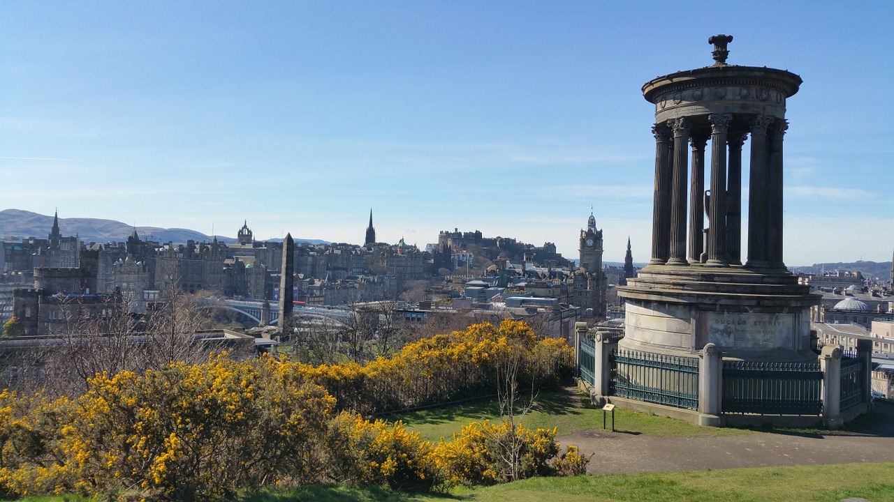 edinburgh scotland calton hill free photo