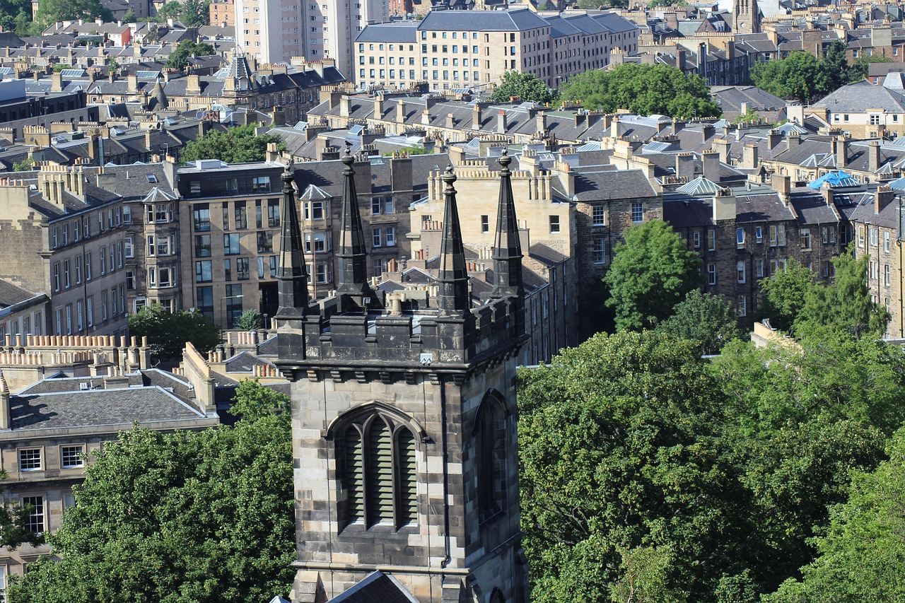 edinburgh calton hill june 2017 free photo