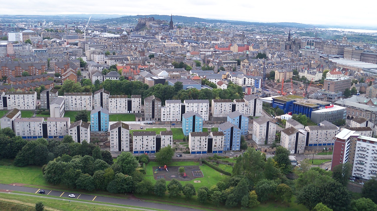 edinburgh landscape scotland free photo