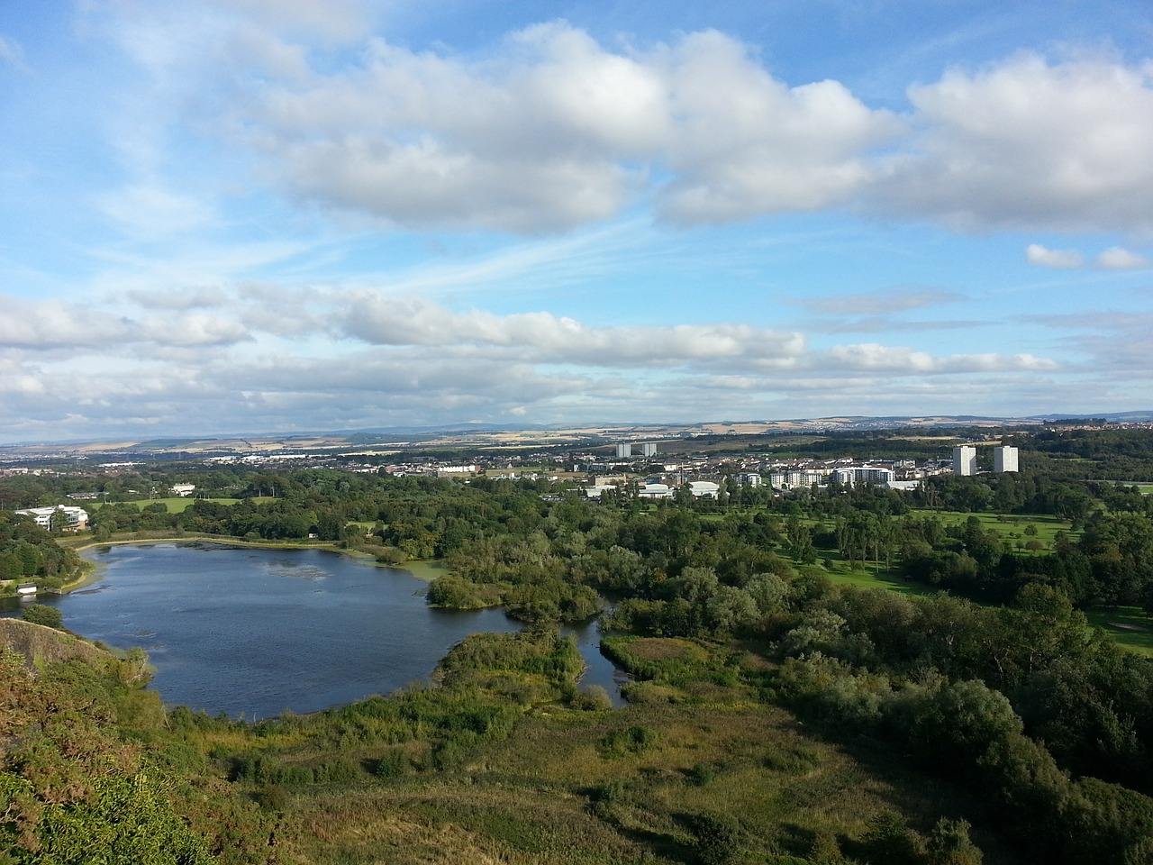 edinburgh loch tourism free photo