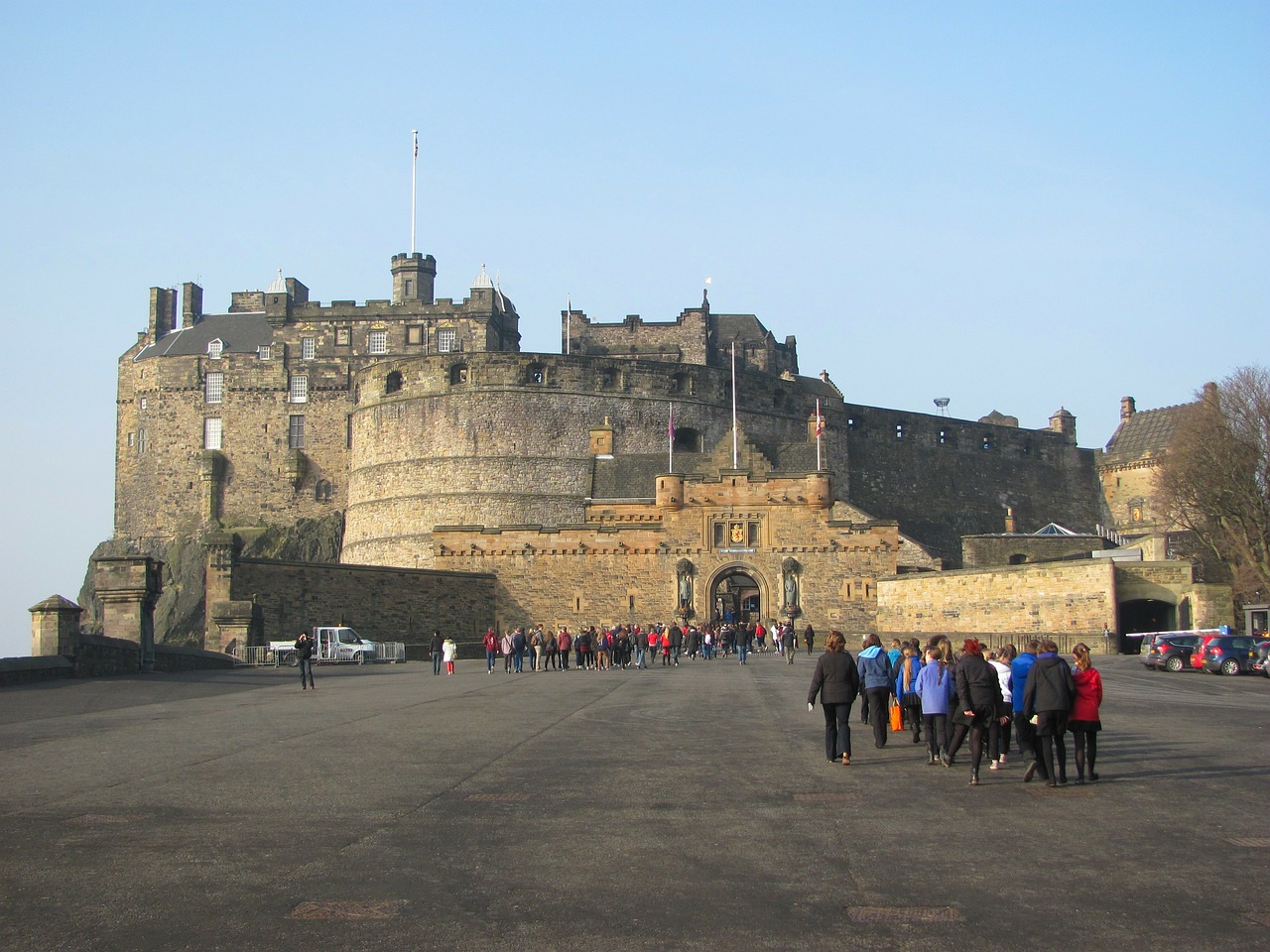 edinburgh scotland castle free photo