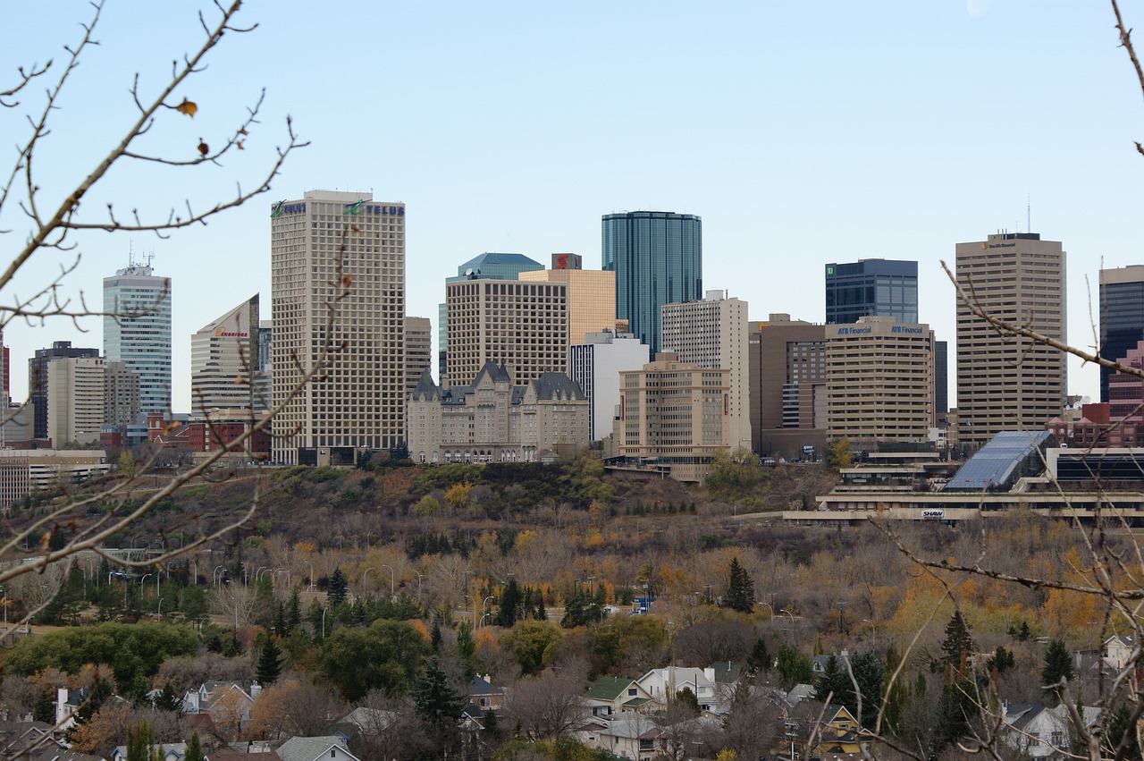 edmonton  city  downtown free photo