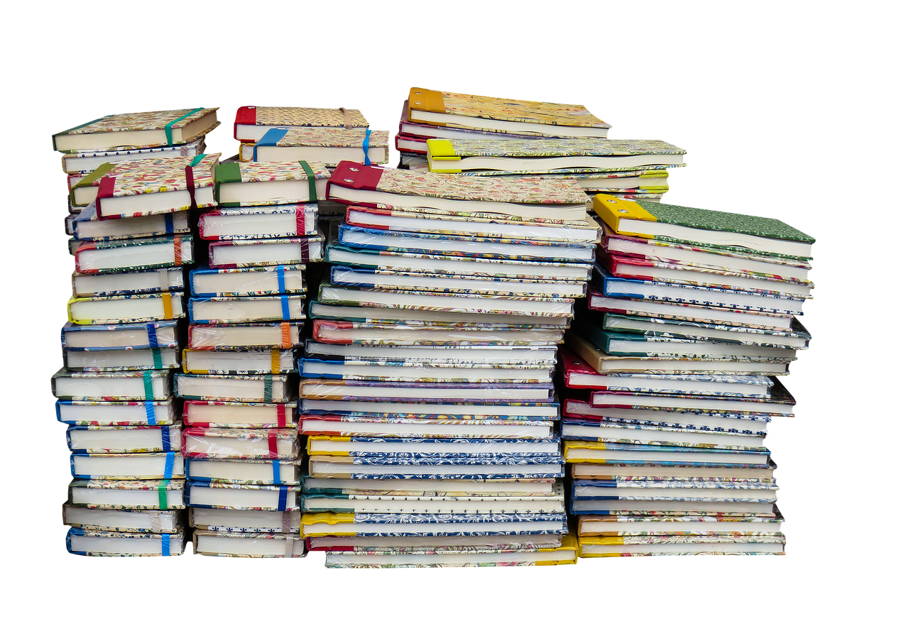 education book stack free photo