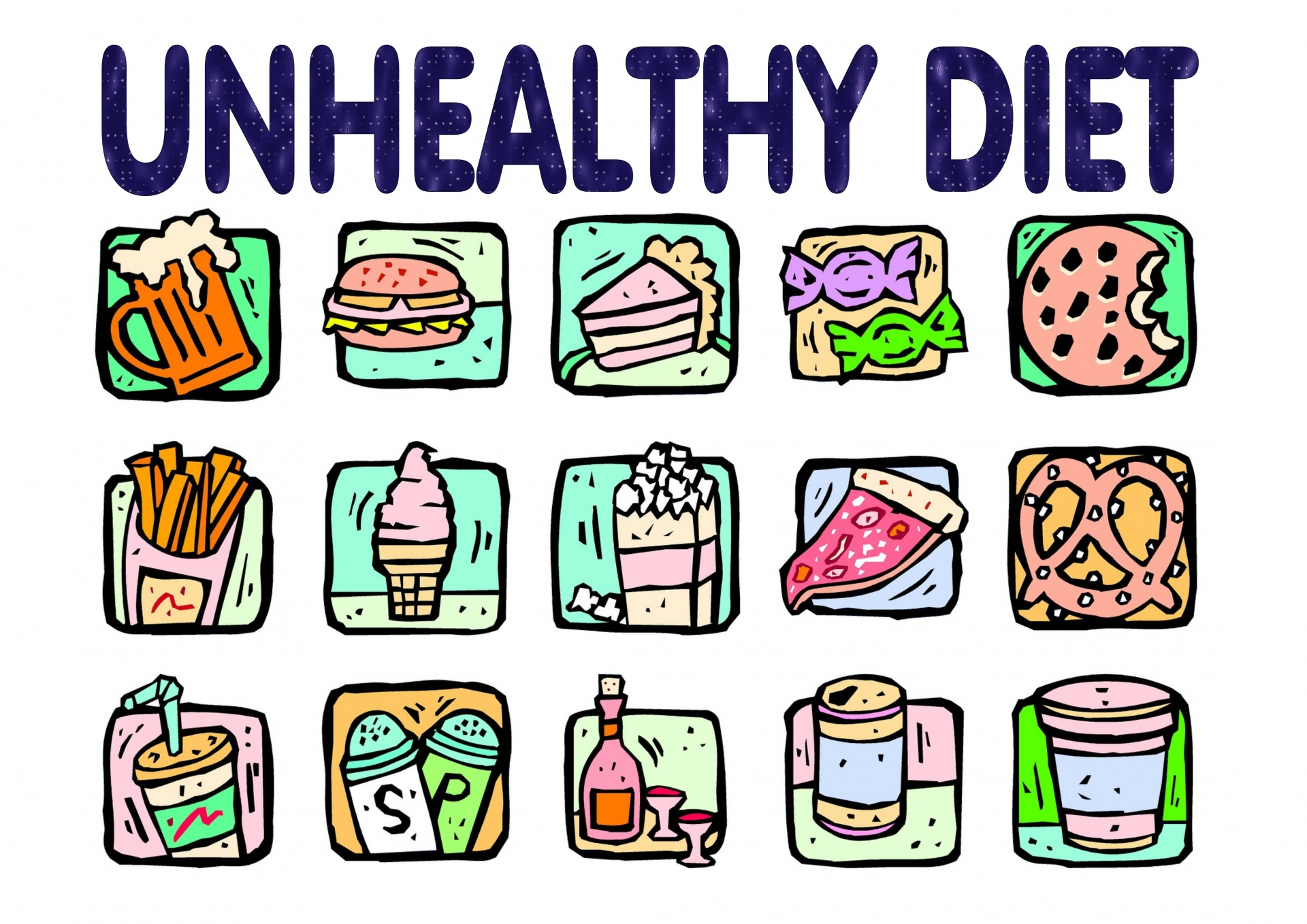 educational unhealthy diet free photo