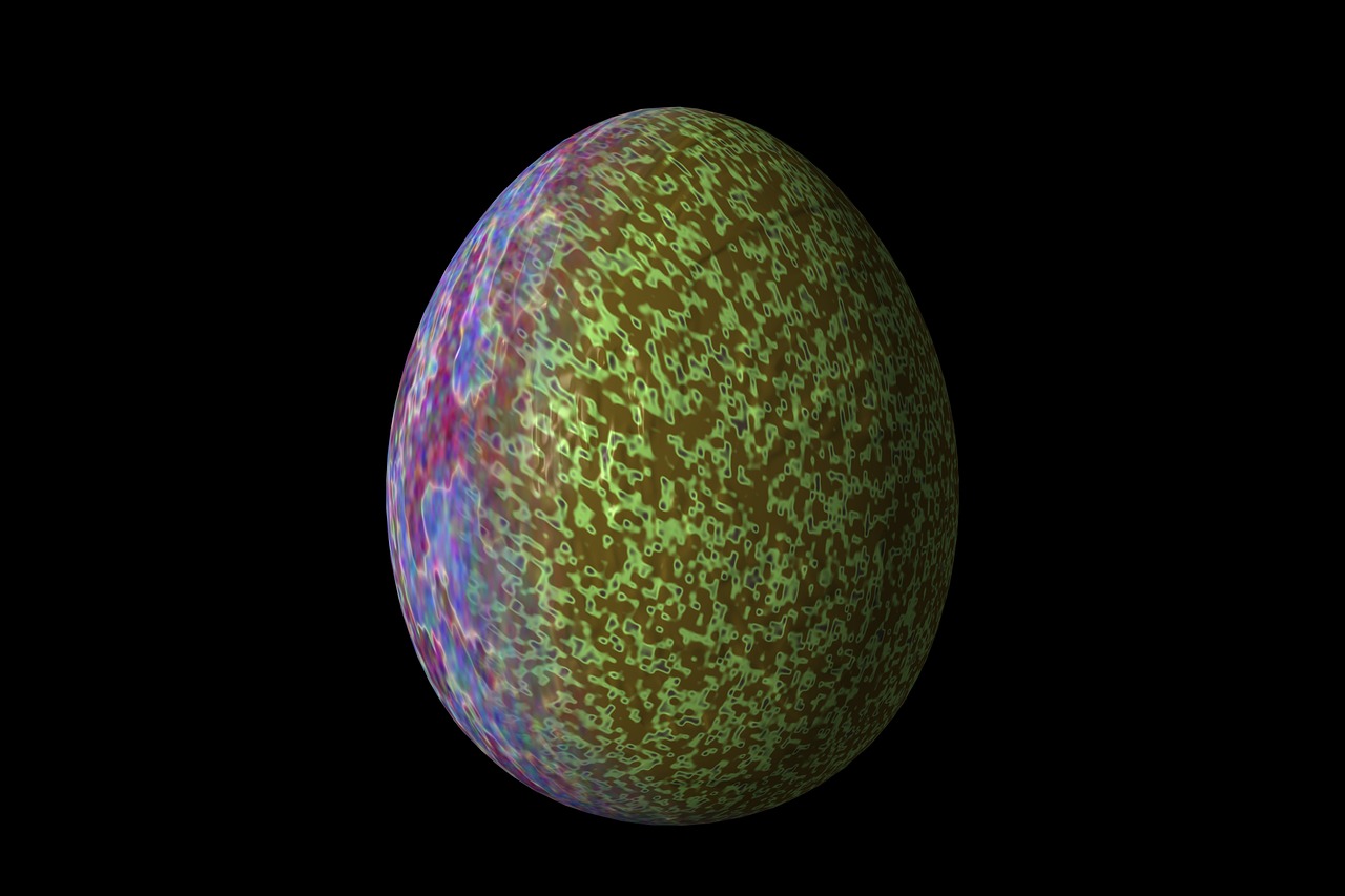 egg easter egg psychedelic free photo