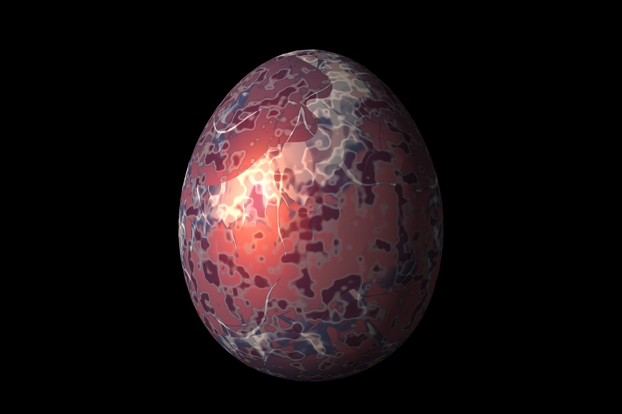 egg easter egg psychedelic free photo