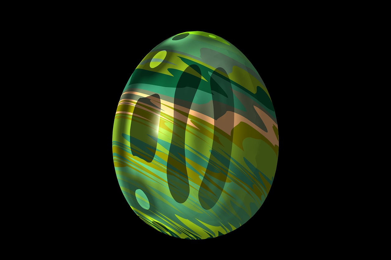 egg easter egg psychedelic free photo