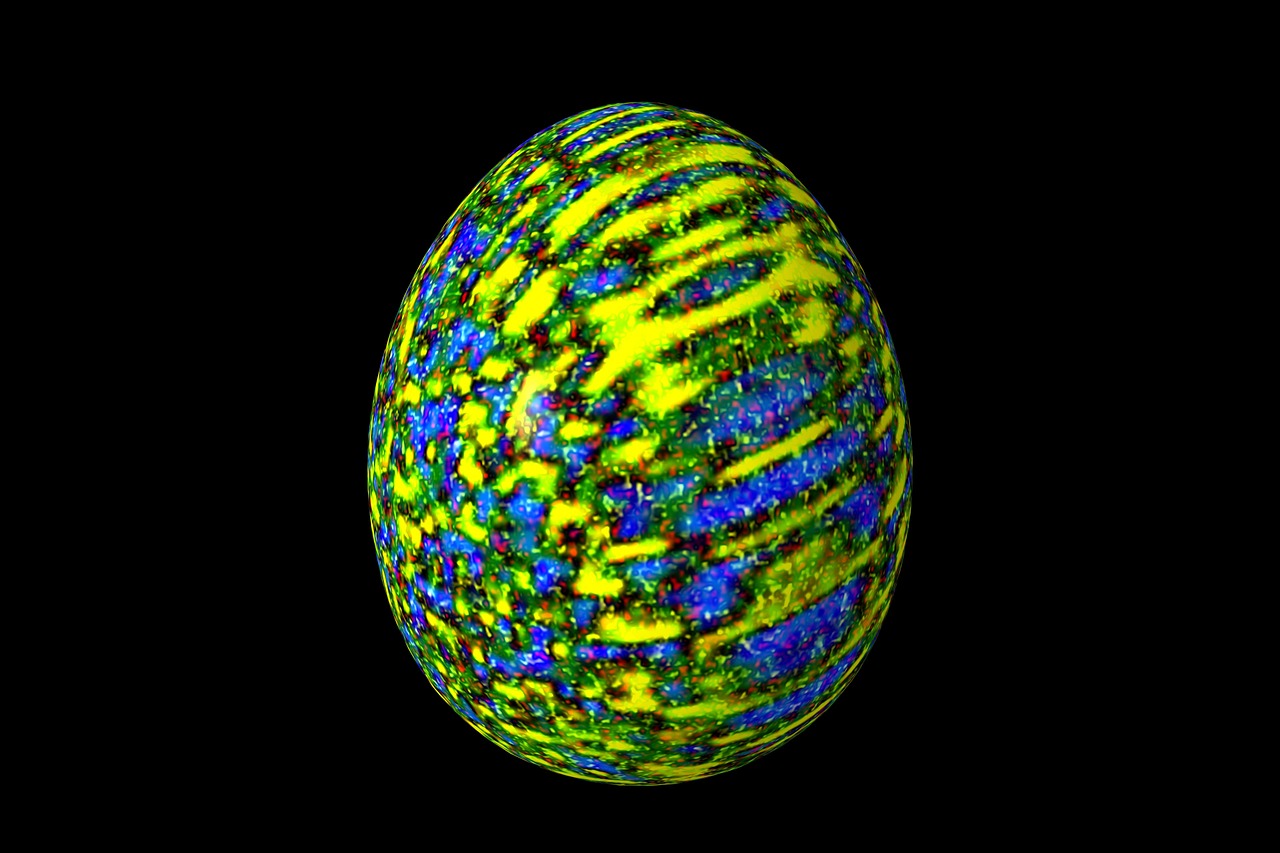 egg easter egg psychedelic free photo