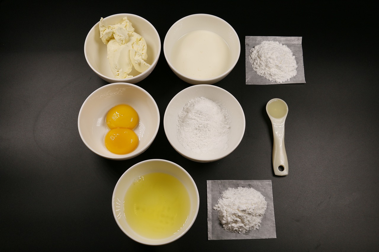 egg flour sugar free photo