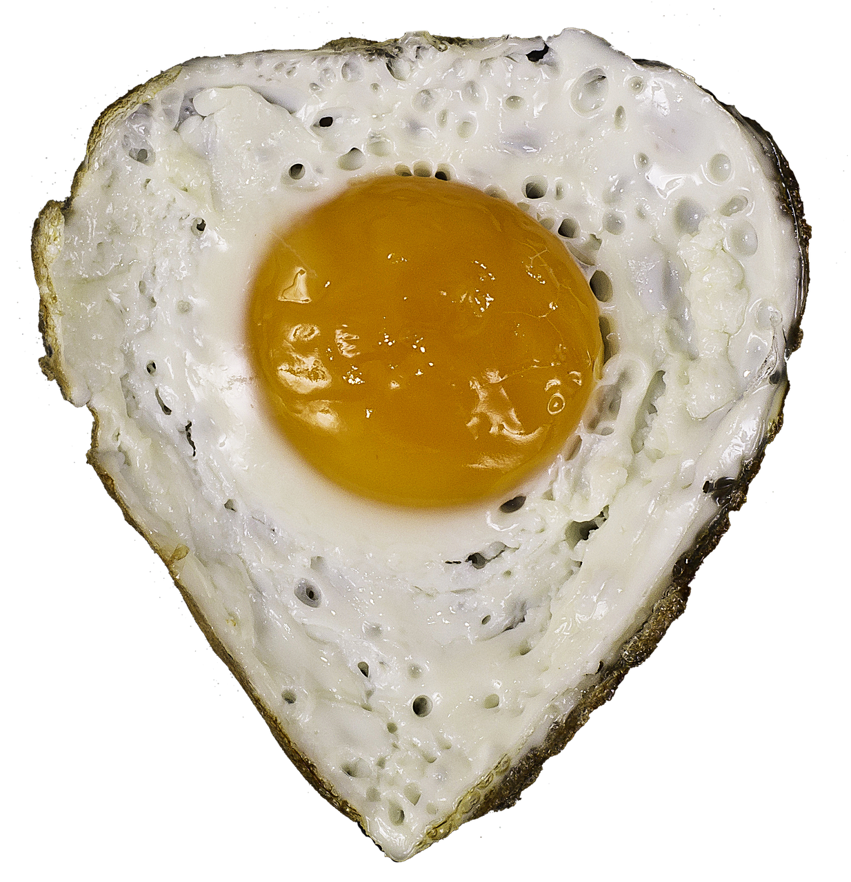 egg fried yolk free photo