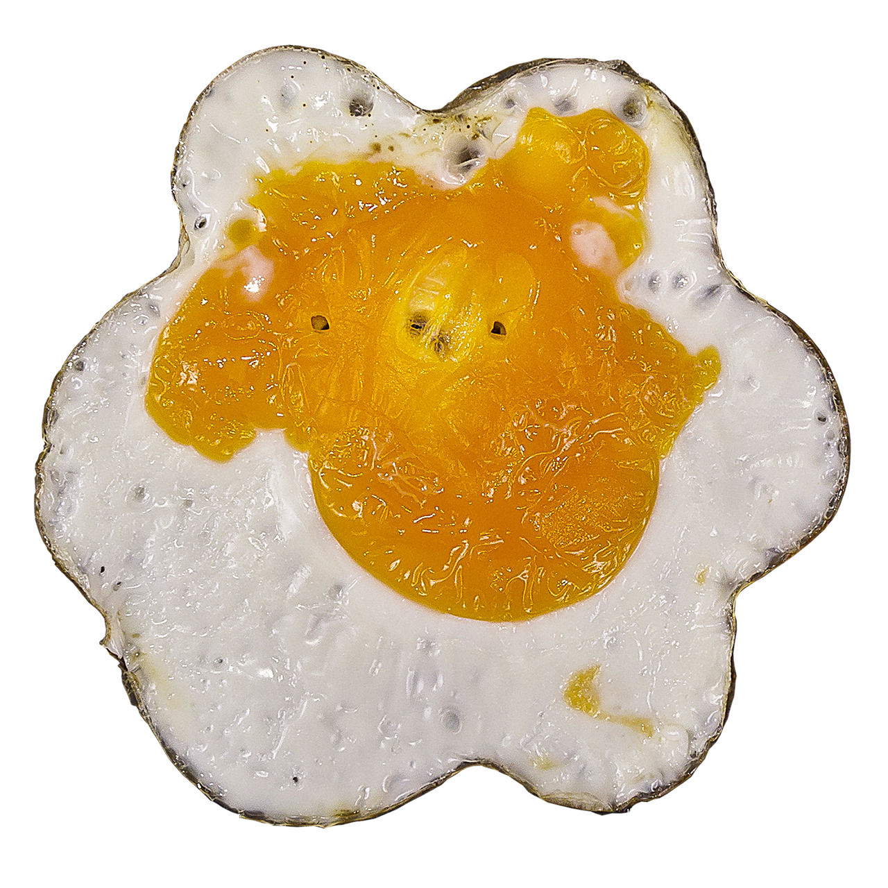 egg fried yolk free photo