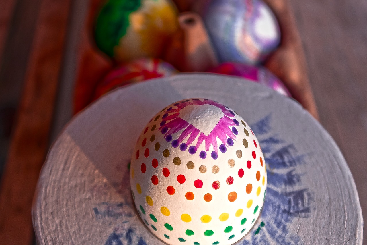 egg  colorful  easter eggs free photo