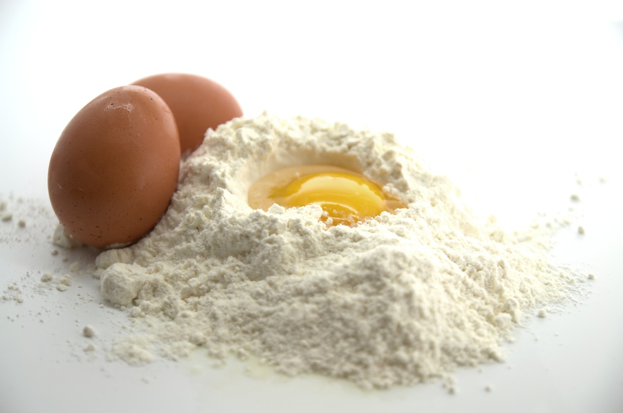 egg  flour  food free photo