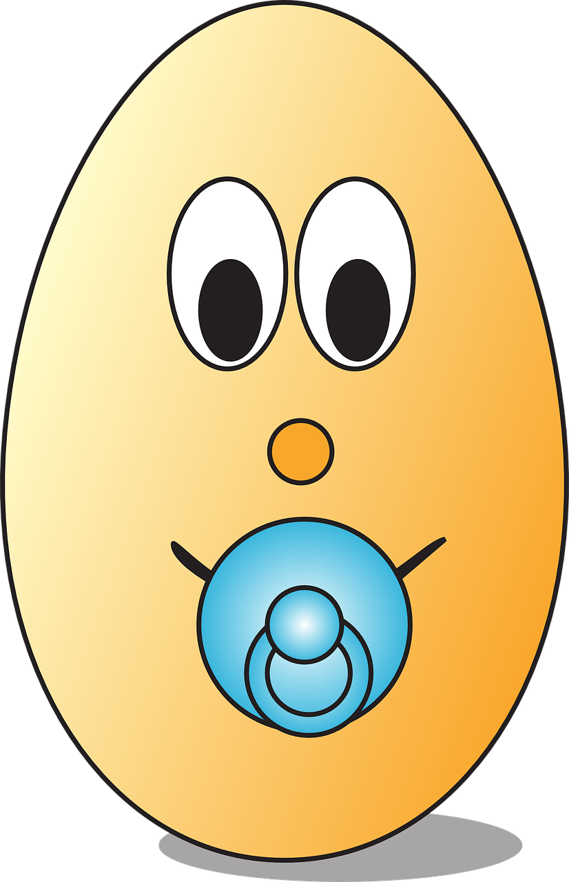 egg baby graphics free photo