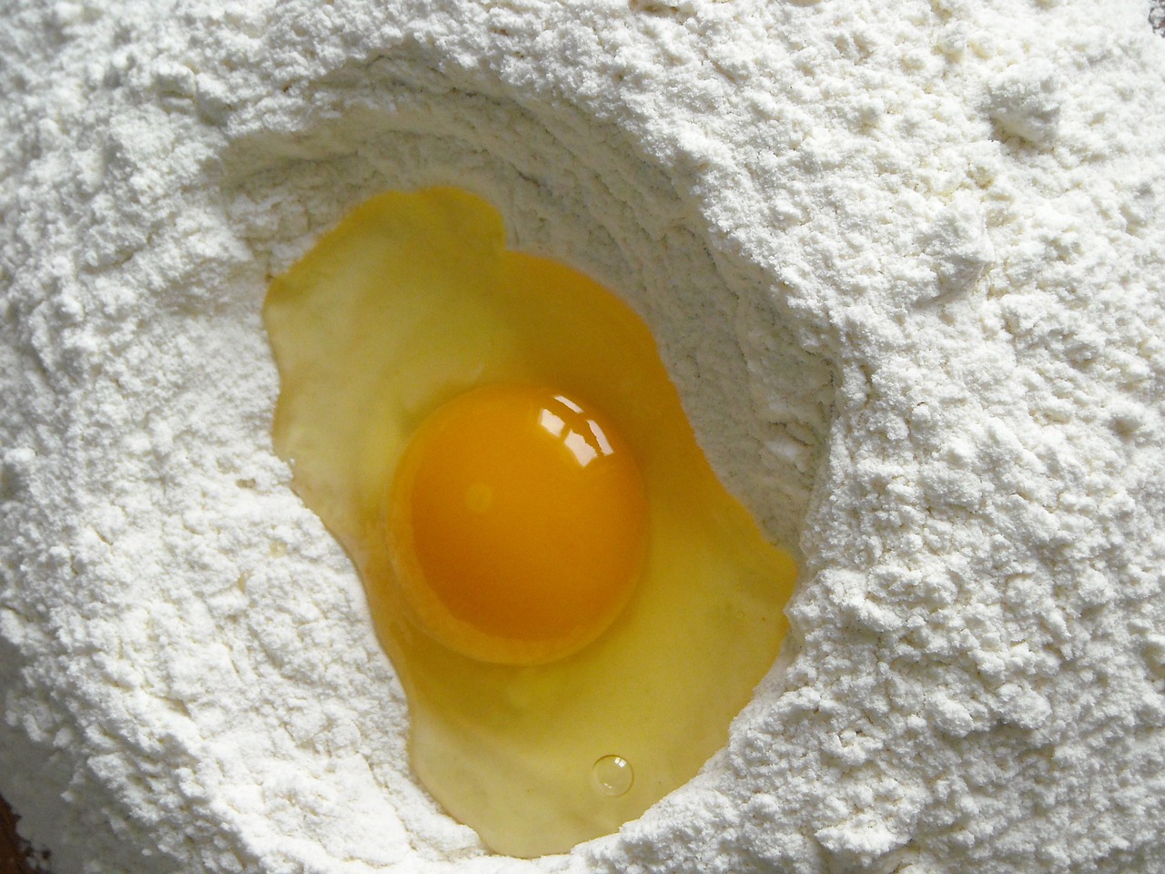 egg flour recipe free photo